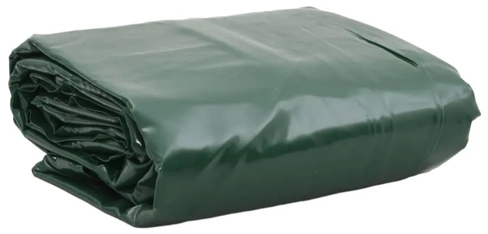 vidaXL Prelată, verde, 2,5x3,5 m, 650 g/m²