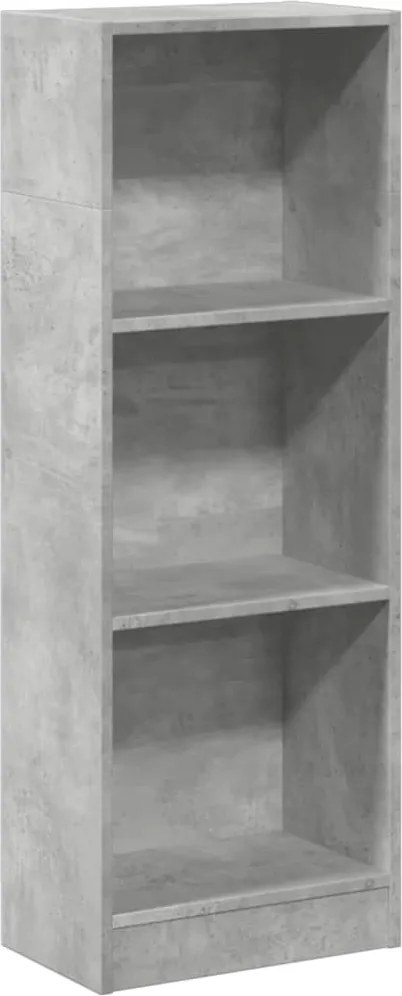 vidaXL Bibliotecă, gri beton, 40x24x109 cm, lemn prelucrat