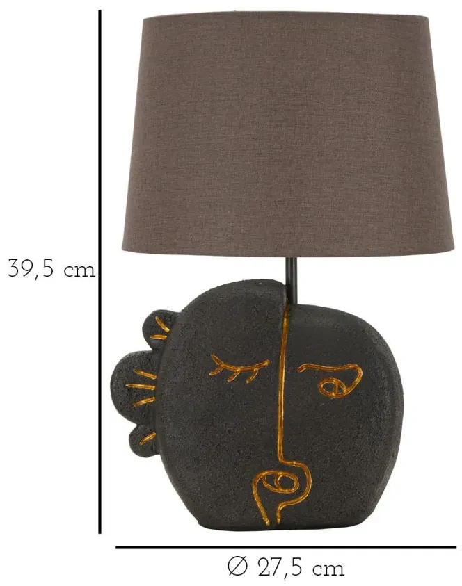 Mauro Ferretti Lampa De Masa Tribala cm Ø 27,5X39,5 | Aosom Romania