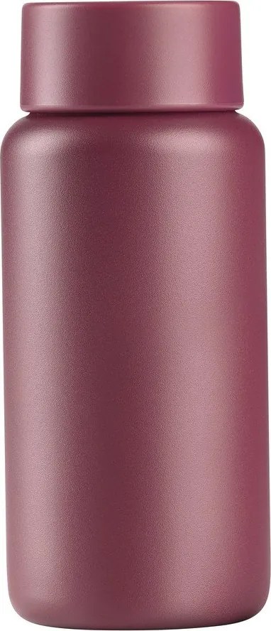 Cană termos burgundy din oțel inoxidabil 400 ml Singles – Zone