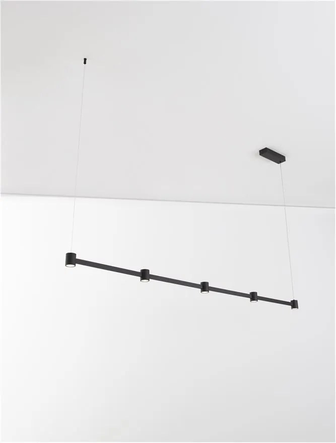 Lustra moderna cu 5 spoturi LED Puize