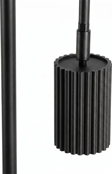 Sollux SL.2015 - Lampadar KARBON 1xGU10/10W/230V negru