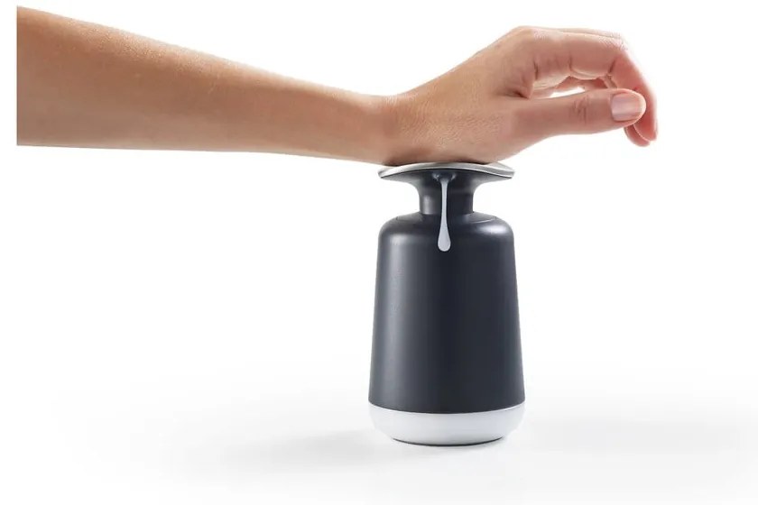 Dozator săpun Joseph Joseph Presto, gri închis