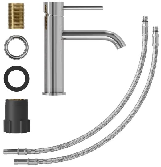 Baterie de lavoar BATH DELUXE 28-018-01-83-02 SOVANG 18,3 cm crom