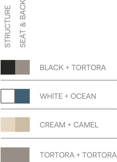 Set de 4 scaune exterior MADISON SLATS