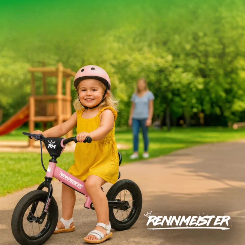 Bicicletă fără pedale pentru copii QUIDO, de la 3 ani, roz Rennmeister