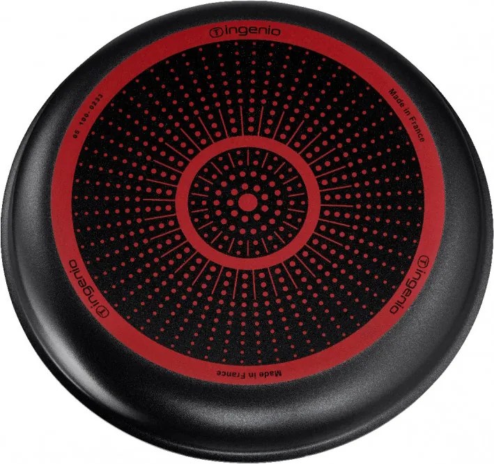 Set de tigaie Tefal Ingenio Easy Cook & Clean L1539053, 10 piese, mânere detașabile, acoperire antiaderentă, Thermo Signal, negru