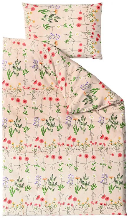 Lenjerie de pat din bumbac HERBAR BLEND bej Dimensiune lenjerie de pat: 70 x 90 cm | 140 x 220 cm