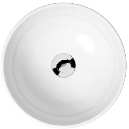 Cersanit K116-047-ECO - Lavoar pentru montare pe blat MODUO, Ø 35 cm, ceramică, alb lucios