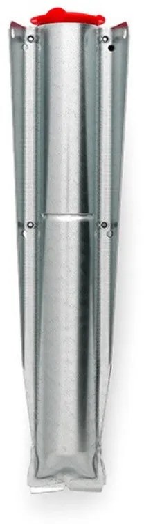 Suport pentru uscator de rufe exterior Brabantia 90300212, Ø45mm, Metal galvanizat, In pamant sau beton, Inox