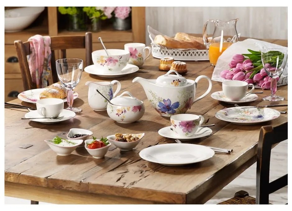 Bol din porțelan Villeroy & Boch Mariefleur Serve, ⌀ 12 cm, motiv floral, multicolor