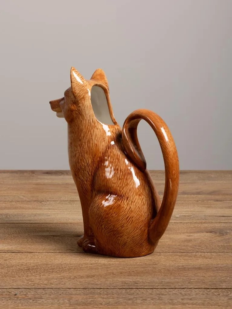 Carafa din ceramica, model vulpe, Fox