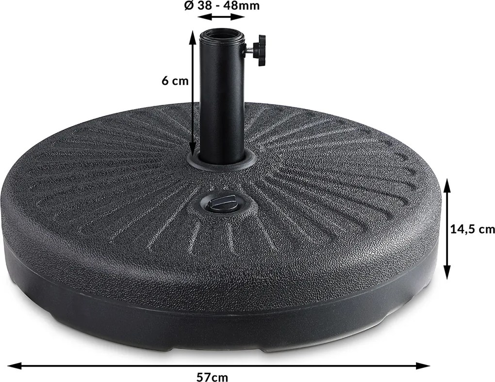 Suport parasol Antracit Ø 57 cm