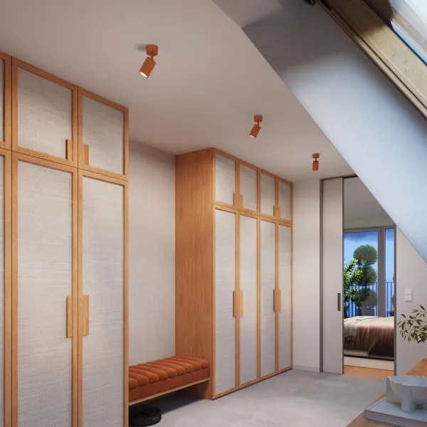 Brilagi - Spot LED CRESTO 1xGU10/10W/230V roșu