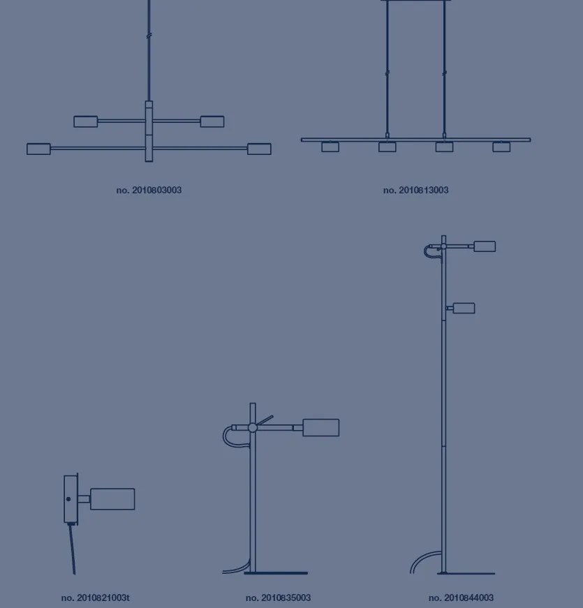 Lustra LED cu 4 surse de lumina design nordic Clyde 2010813003 NL