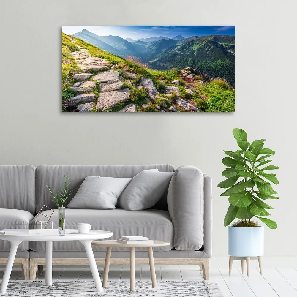 Tablou pe pânză canvas Sunrise tatry