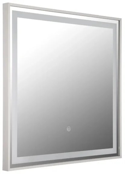 Oglindă LED dimabilă cu funcție de retroiluminare RIVAS LED/10W/230V 50x50 cm