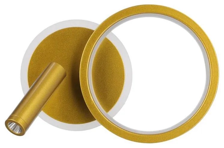 Aplica de perete tip spot LED MONET LED/15W/230V, auriu