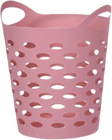 Cutie de plastic pentru articole mici, roz închis,13,5 cm