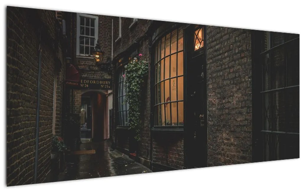Tablou -Strada din Londra (120x50 cm)