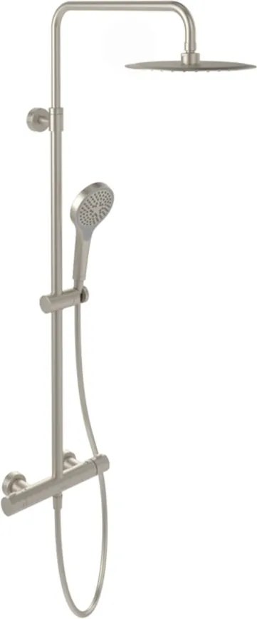 Coloana de dus cu baterie termostatata Villeroy&Boch Verve finisaj nichel periat