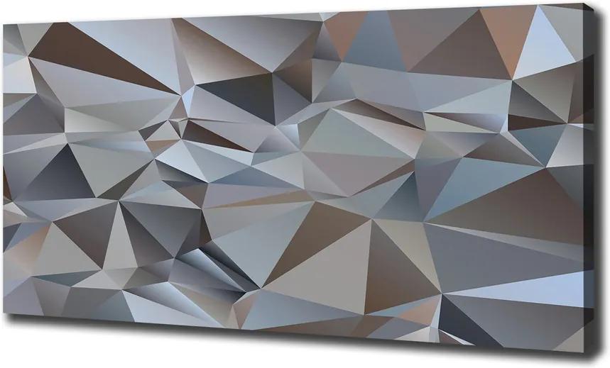 Tablou canvas Triunghiuri abstractizare