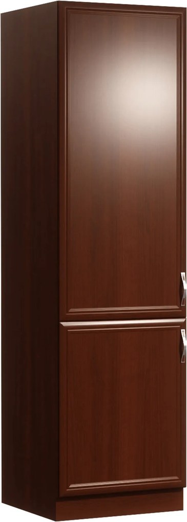Dulap D60ZL pentru frigider încorporat, model stânga, nuc Milano, SICILIA