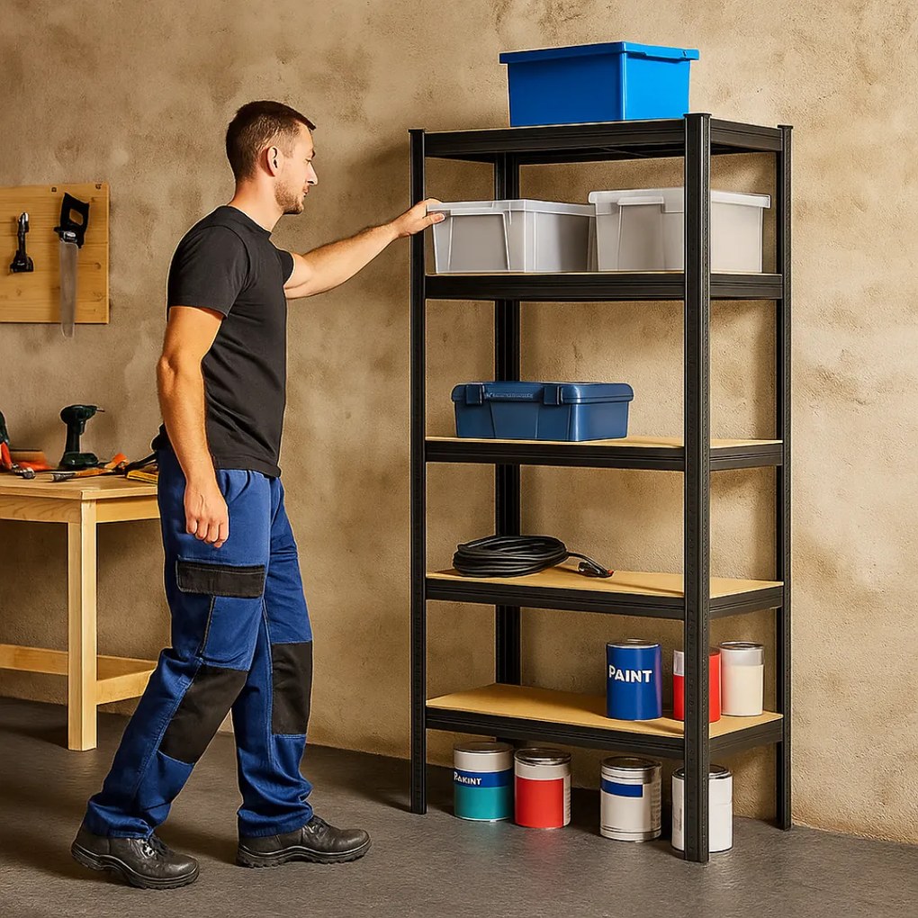 Jurhan Raft cu capacitate mare HEAVY, max. 875kg, 90x40x180cm, negru