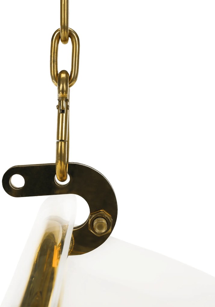 Scaun suspendat, transparent/ auriu/ gri, BUBBLE NEW TIP 1