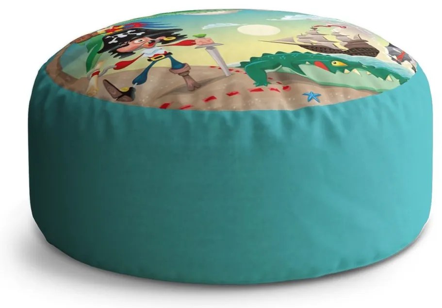 Taburet Circle pirat, colorat