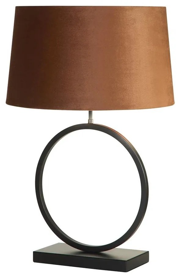 Veioza/Lampa de masa decorativa Elegant negru/orange