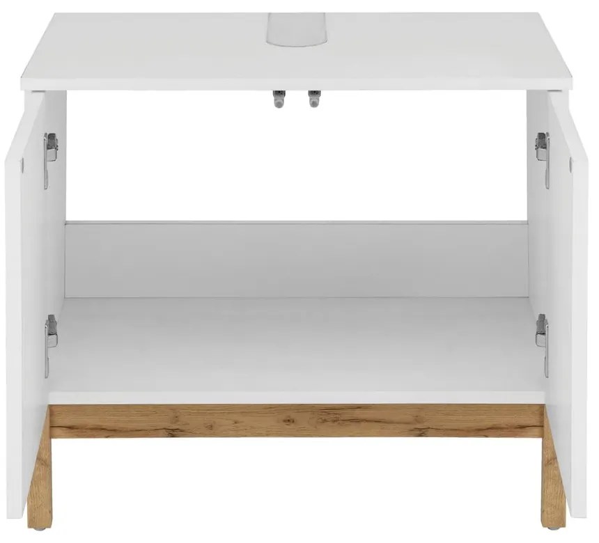 Dulap sub chiuvetă alb 56x35 cm Mirza – Støraa