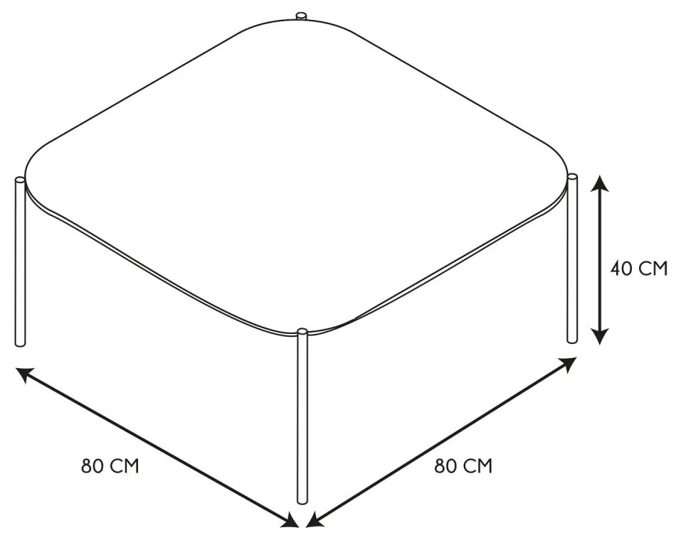 OFERTA Masuta de cafea cu blat in decor castan MERRO II. calitate