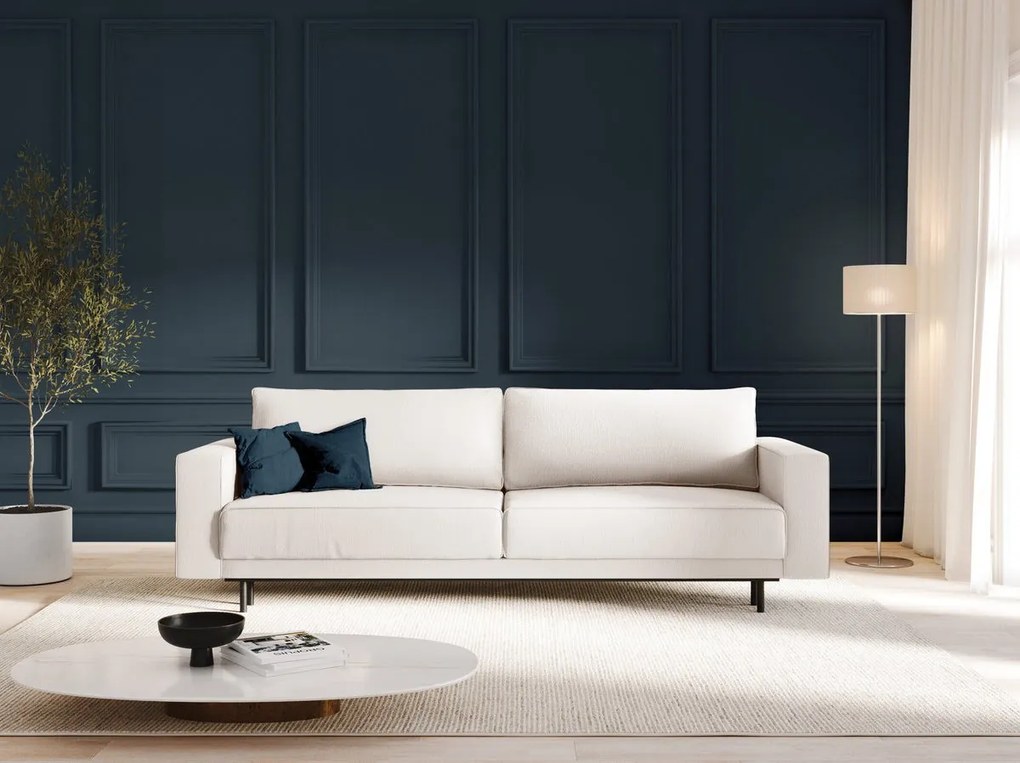 Canapea extensibila 3 locuri Caro stofa L236 cm