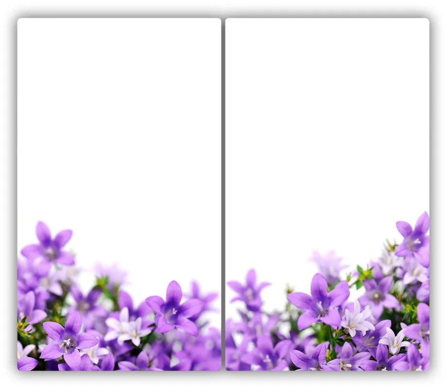 Tocator din sticla clopote Purple