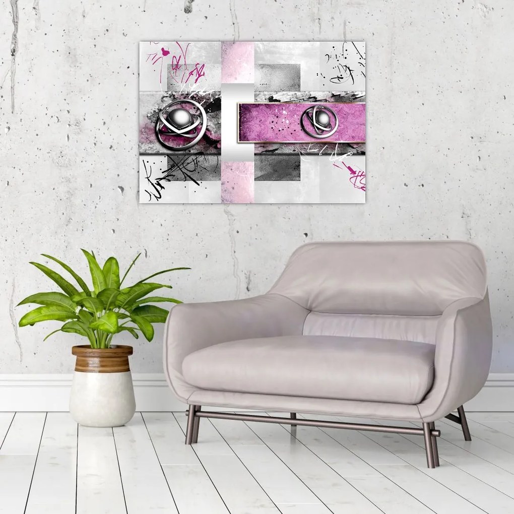 Tablou abstracție (70x50 cm)