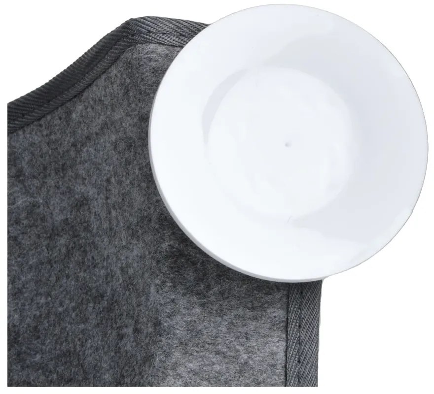 Pat pentru animale de companie gri pentru pisici 52x67 cm – Love Story