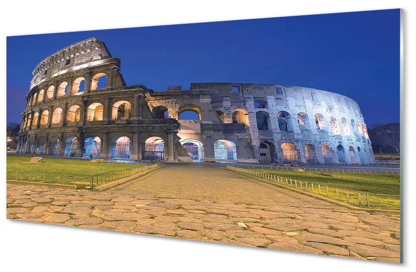 Panouri de sticlă Sunset Roma Colosseum