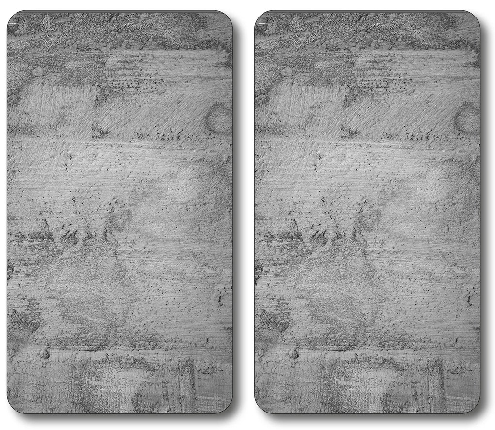 Plite protectie din sticlă, 2 bucăți, Kesper,  DARK CONCRETE