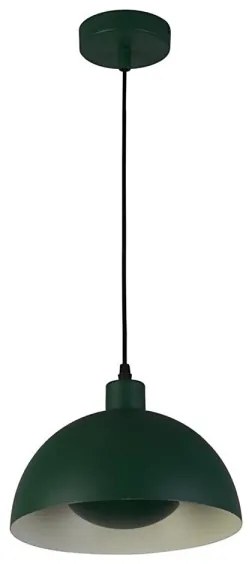 Searchlight 35411GR - Pendul pe cablu MARS, 1xE27/60W/230V, Ø 40 cm, verde