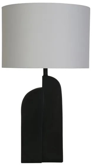 Lampă de masă Searchlight PERTH EU61650BK - 1xE27/60W/230V