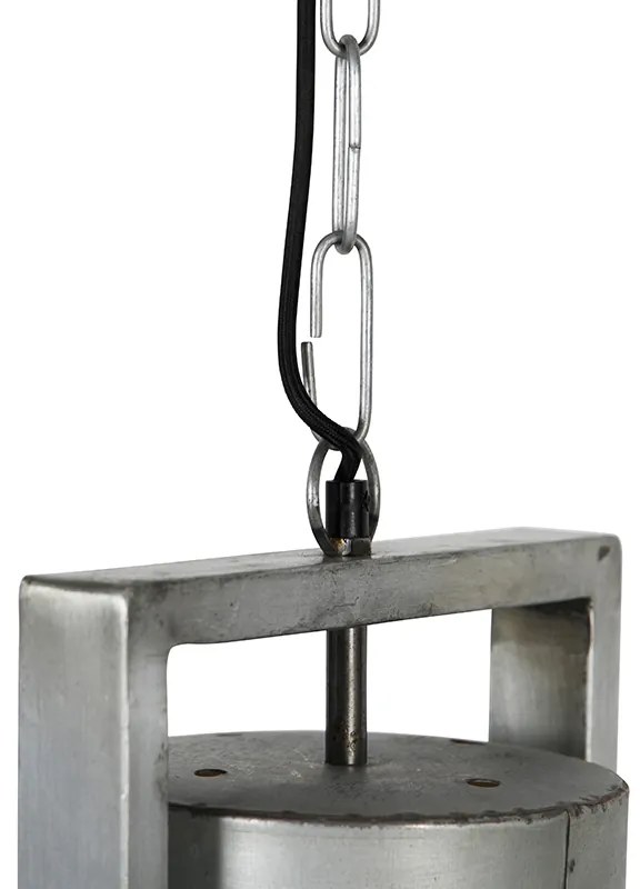 Lampă suspendată industrială gri 40 cm - Samia Sabo