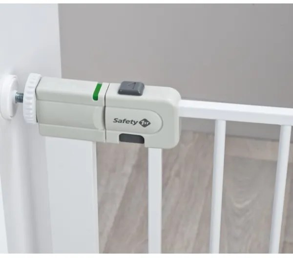 Safety 1st - Barieră de siguranță EASY CLOSE albă