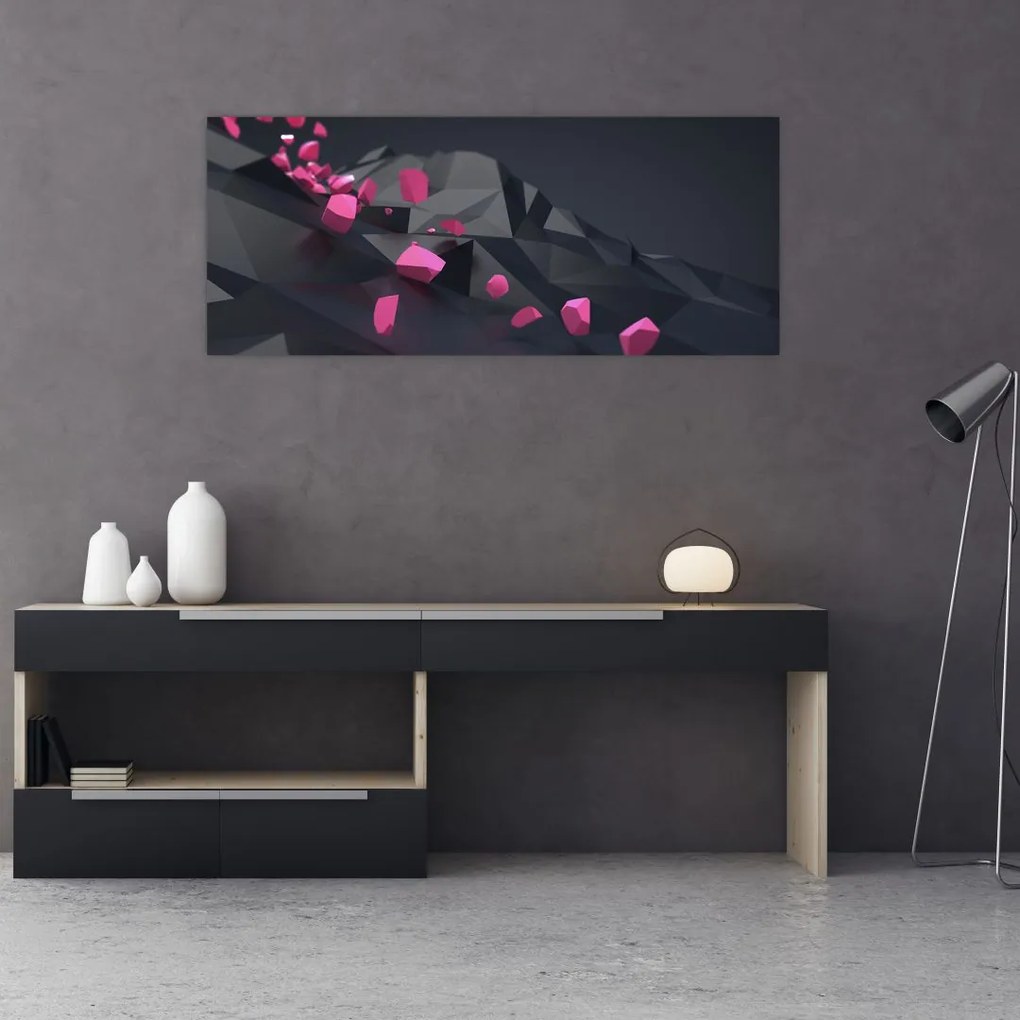 Tablou 3D abstracție (120x50 cm)