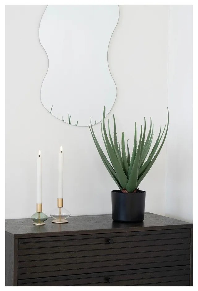 Sfeșnice 2 buc. din sticlă – House Nordic