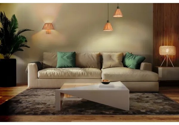 Lustră pe cablu Ledvance DECOR RAFFIA 1xE27/15W/230V