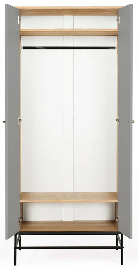 Dulap Woodman Mia, gri