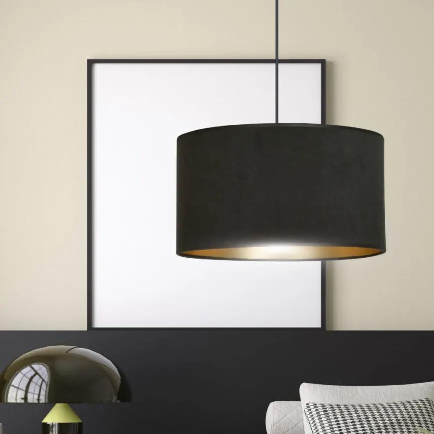 Lustra / Pendul modern design elegant HILDE 1 negru