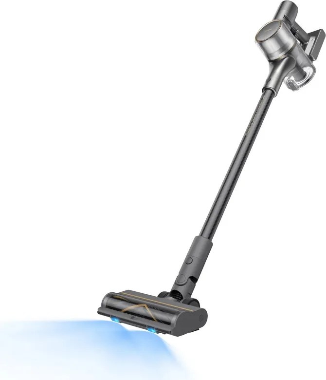 Aspirator vertical Dreame R20 VTV97A, 190 AW, 3 moduri, 0,6 l, 90 min, HEPA, Ecran LCD, Negru