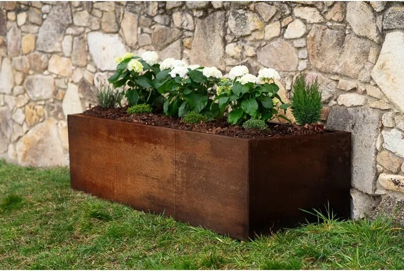Alto Paturi ridicate 69 x 204 x 52 cm, corten CORGARDEN 1011